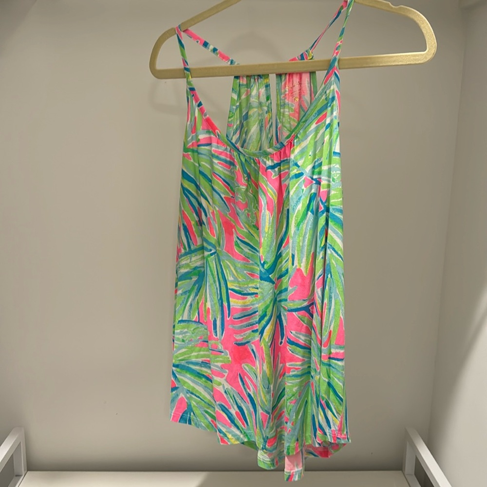 Lilly Pulitzer Racerback Top - EUC